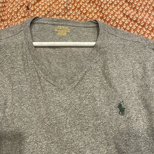 Polo Ralph Lauren xxl grey long sleeve v neck